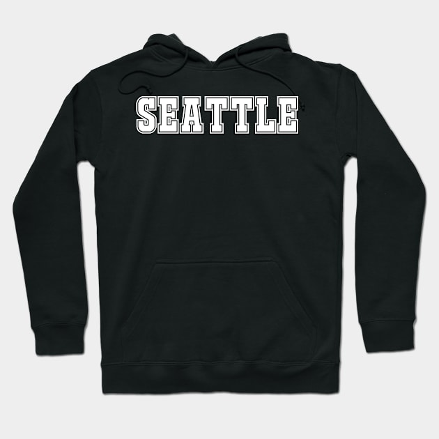 Seattle Hoodie by bestStickers